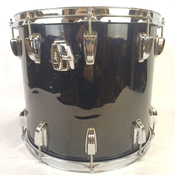 *Ludwig 14x16"Monroe Rack Tom Drum Black Cortex Vintage 80s 6Ply Maple Floor USA *Ludwig 14x16"Monroe Rack Tom Drum Black Cortex Vintage 80s 6Ply Maple Floor USA
