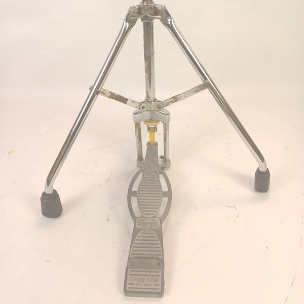 Ludwig Hercules#131 Hi-Hat Cymbal Stand Spur-Lok Chicago Tube-Leg Tripod Vintage