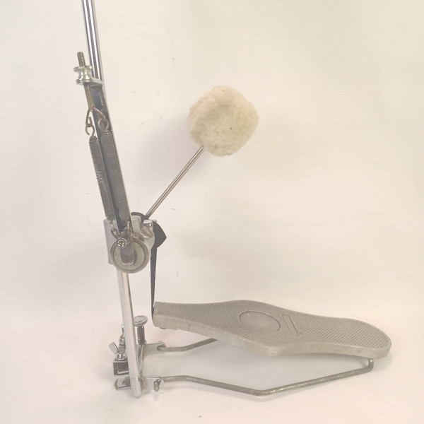 *Jacques Capelle Pro-Mark Bass Drum Pedal Footboard Dual-Clamp 70s Orange France