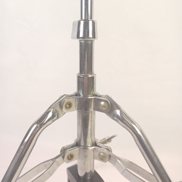 Slingerland #809 Hi-Hats Cymbals Stand Chrome Tube-Leg Vintage 1979 Tripod Base