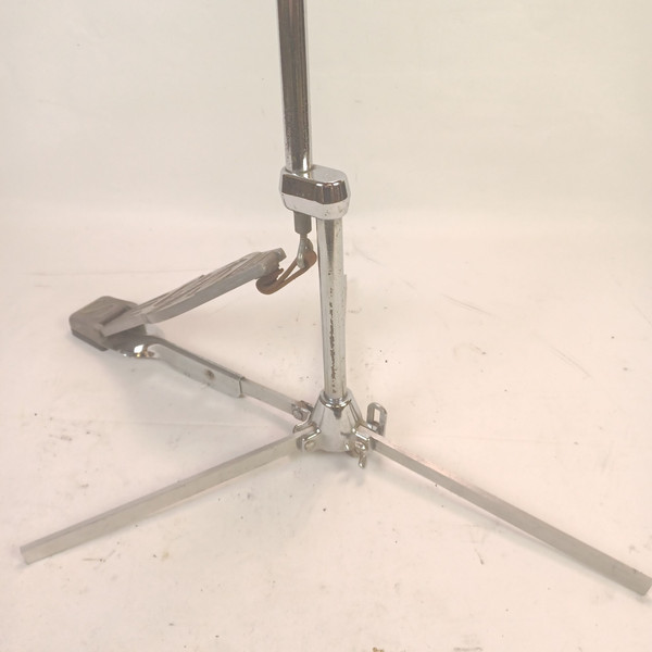 *Slingerland #804 Direct-Pull Flush-Base Hi-Hats Cymbals Flat Stand Vintage 70s*