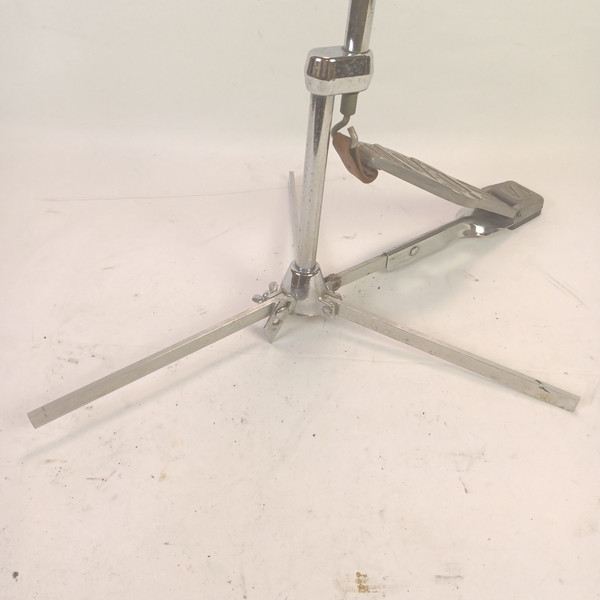 *Slingerland #804 Direct-Pull Flush-Base Hi-Hats Cymbals Flat Stand Vintage 70s*