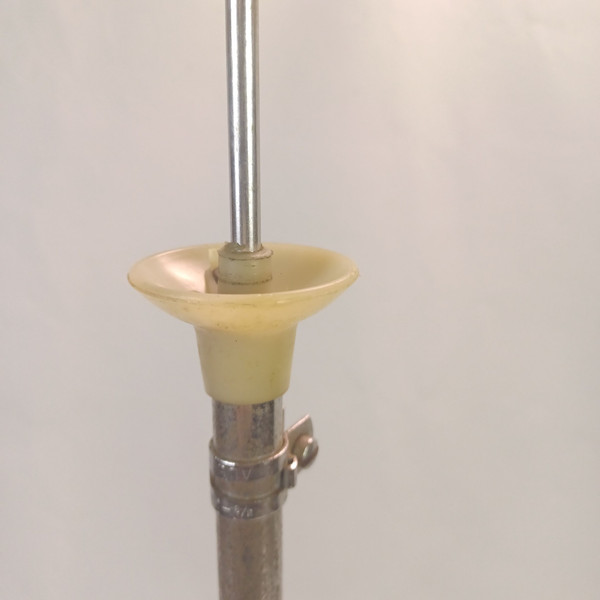 *Slingerland #804 Direct-Pull Flush-Base Hi-Hats Cymbals Flat Stand Vintage 70s*