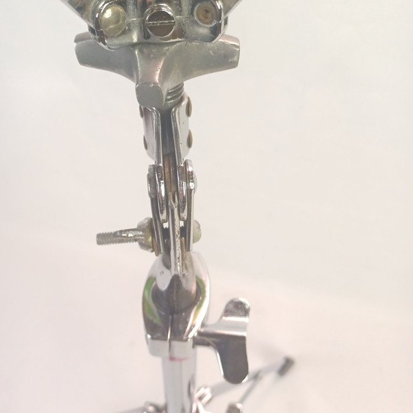 *Ludwig Snare Drum Stand Chrome Vintage 90s + Slingerland-Style Basket