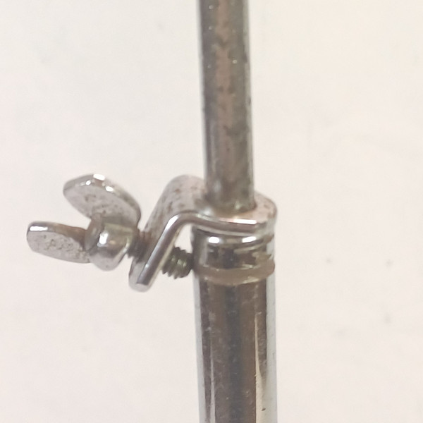 *Ludwig Atlas Cymbal Stand #1400/#1402 Vintage 60-70s Chrome Crash/Ride Classic*