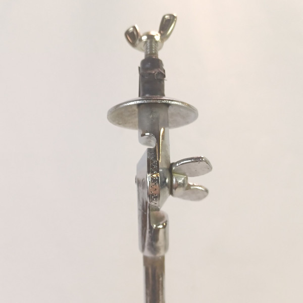 *Ludwig Atlas Cymbal Stand #1400/#1402 Vintage 60-70s Chrome Crash/Ride Classic*