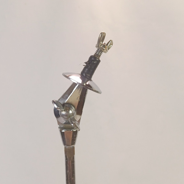 *Ludwig Atlas Cymbal Stand #1400/#1402 Vintage 60-70s Chrome Crash/Ride Classic*