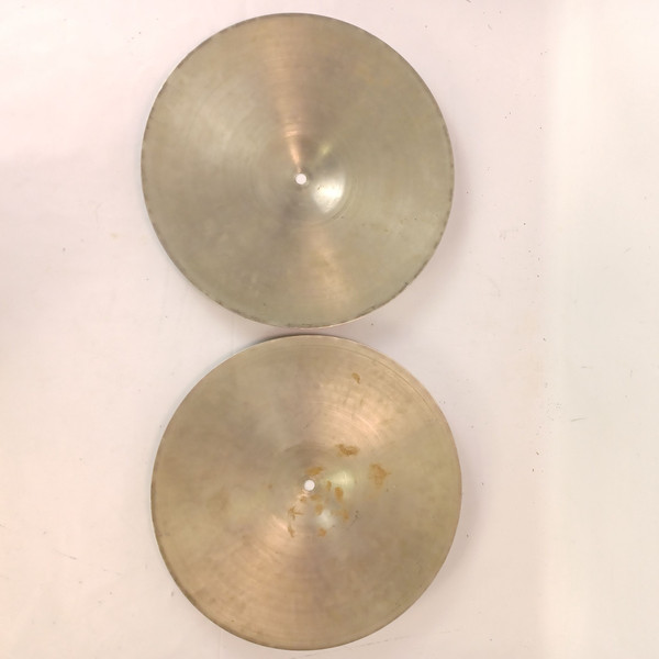 Zyn 14" 872/886g Thin Hi-Hat Cymbals NS12 Vintage 60s Premier Made In England UK