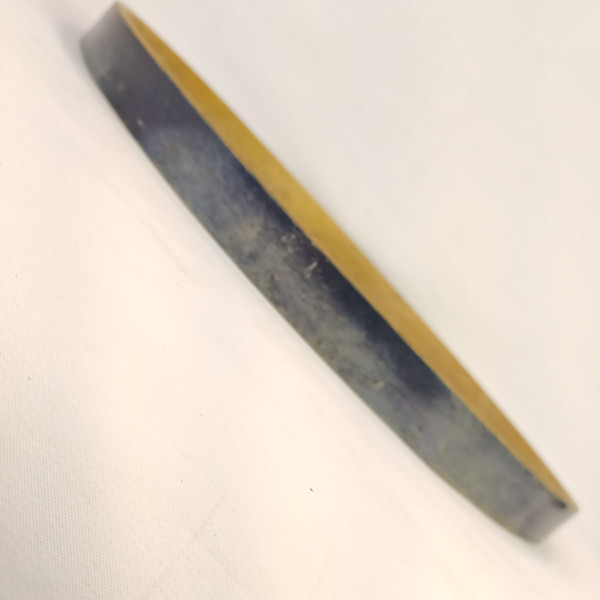 22"x1.5"x3/8" Bass Drum Hoop/Rim Vintage Black Paint No Inlay Channel In Round 22"x1.5"x3/8" Bass Drum Hoop/Rim Vintage Black Paint No Inlay Channel In Round