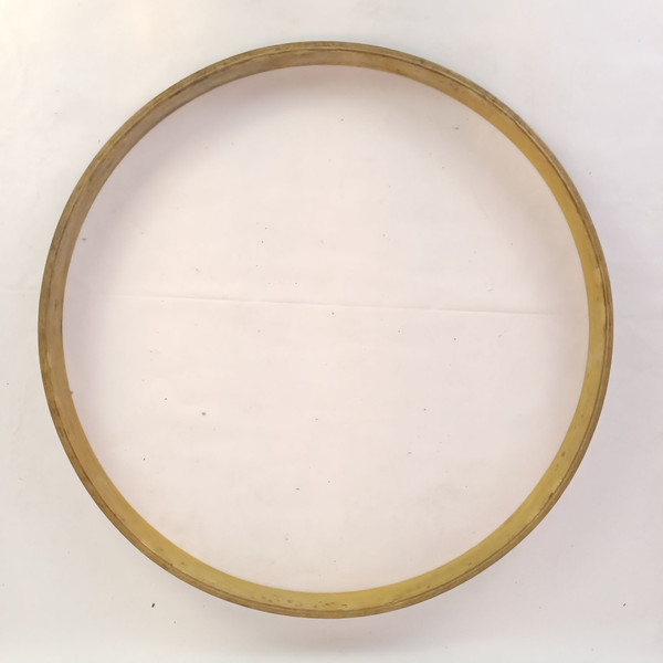 22"x1.5"x3/8" Bass Drum Hoop/Rim Vintage Black Paint No Inlay Channel In Round 22"x1.5"x3/8" Bass Drum Hoop/Rim Vintage Black Paint No Inlay Channel In Round