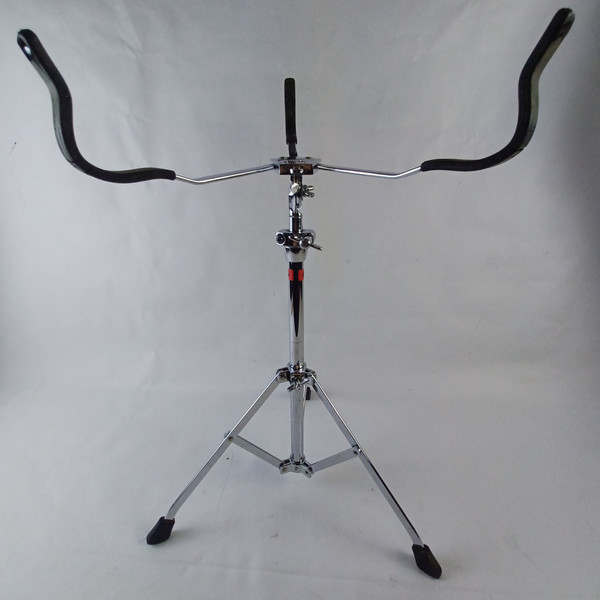 Ludwig Snare Drum Stand#1355 60/90 Atlas Basket Rockers Black/Red Tripod Vintage