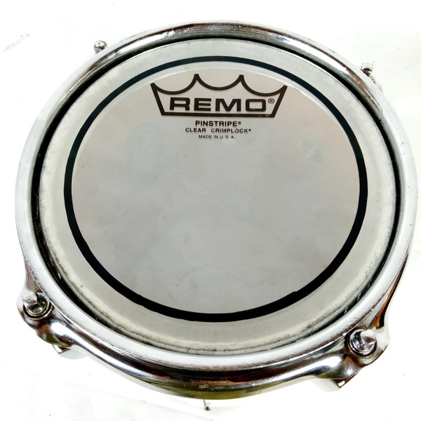 Ludwig 7.5x9x6"White Cortex Power Cut Monroe Keystone Marching Trio Tom Drum USA