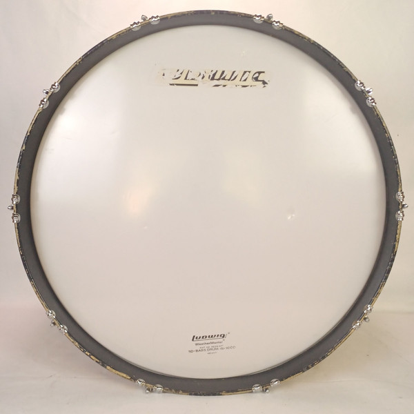 Ludwig 14x24"Gold Sparkle Virgin Bass Drum 6Ply Maple Concert/Marching Kick 10lg