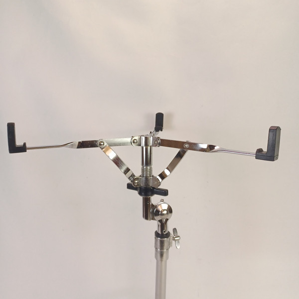 Pearl Snare Drum Stand Single-Braced Tripod + Basket Chrome Plating Vintage 80s