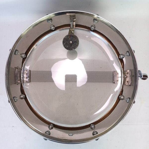 Slingerland 5x14" Festival Chrome Steel Snare Drum 8Lug Vintage 80s#503814 No141