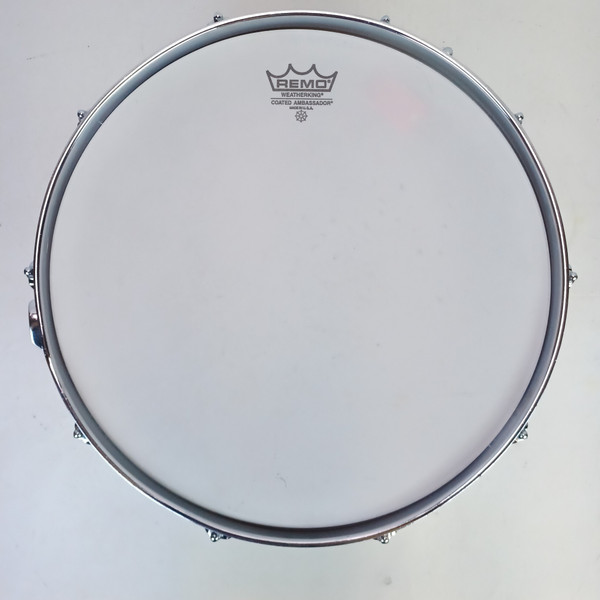 Ludwig 6.5x14"1964 #9268 Super-Sensitive #411 Snare Drum COB Brass Rims Red-Felt