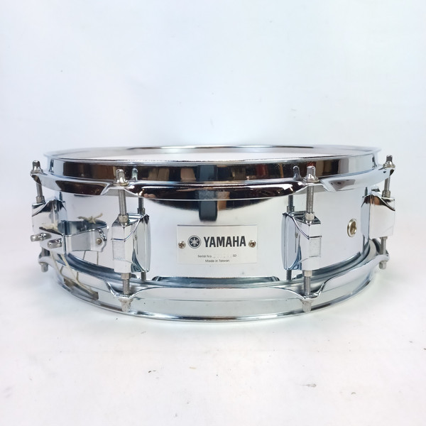 Yamaha 4x13"Piccolo Snare Drum Steel Shell Chrome Triple-Flange Rim 8Lug 011082