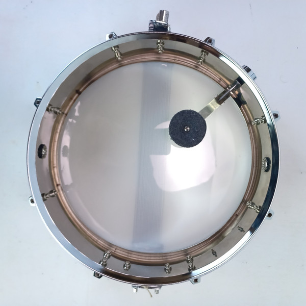 Yamaha 4x13"Piccolo Snare Drum Steel Shell Chrome Triple-Flange Rim 8Lug 011082