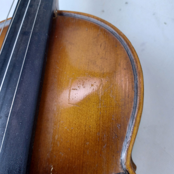 Karl Knilling 1799 4/4 Mittenwald Germany Violin Vintage 50s-60s +Aubert Bridge