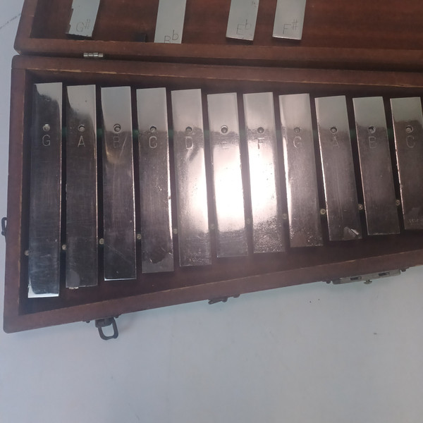 Leedy 2.5-Octave Orchestra Bells Glockenspiel Steel Xylophone Indianapolis +Case