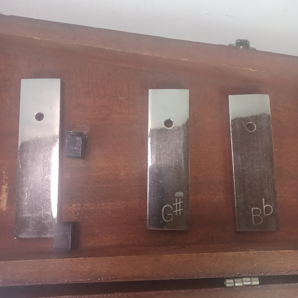 Leedy 2.5-Octave Orchestra Bells Glockenspiel Steel Xylophone Indianapolis +Case