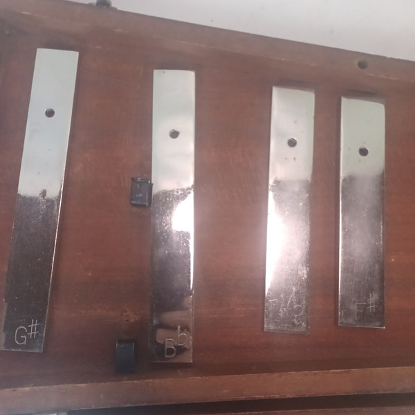 Leedy 2.5-Octave Orchestra Bells Glockenspiel Steel Xylophone Indianapolis +Case