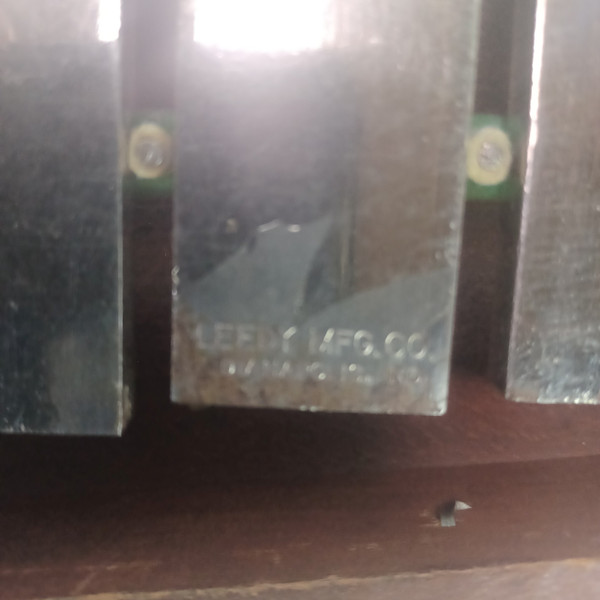 Leedy 2.5-Octave Orchestra Bells Glockenspiel Steel Xylophone Indianapolis +Case