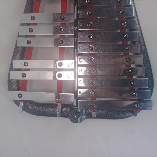 Musser M2041 2-octave Lightweight Bell Lyra - 442Hz Tuning Glockenspiel Satin