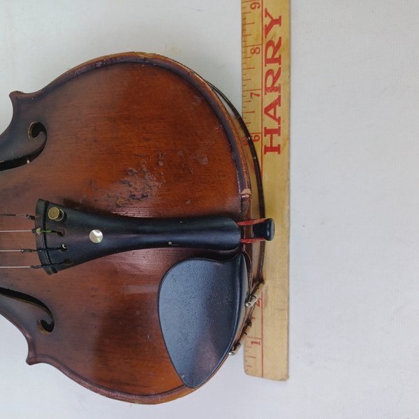 Antwerp the 1st July 1807 Violin 4/4 1-Piece Back +Scherl&Roth Case Vintage 19th