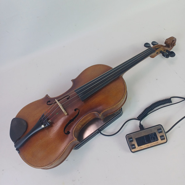 Johann Baptist Schweitzer Violin 4/4 Hieronymi Amati Pestini 1813 Vintage +Case