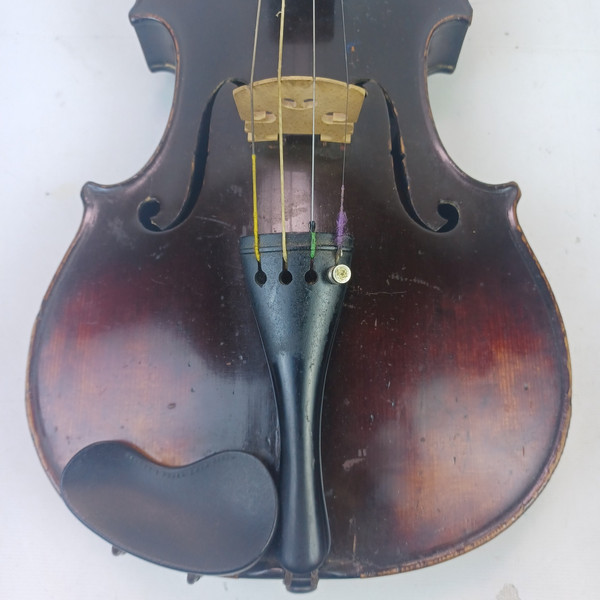 Paris fe, 70 1870 label Violin 4/4 +Repaired 1950 Donovan Gorman Port Huron,MI