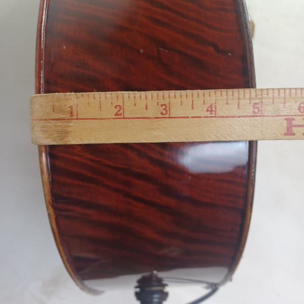 Johannes Kohr K-500 2001 Cello 4/4 +Case Highly Flamed Maple Back / Spruce Top