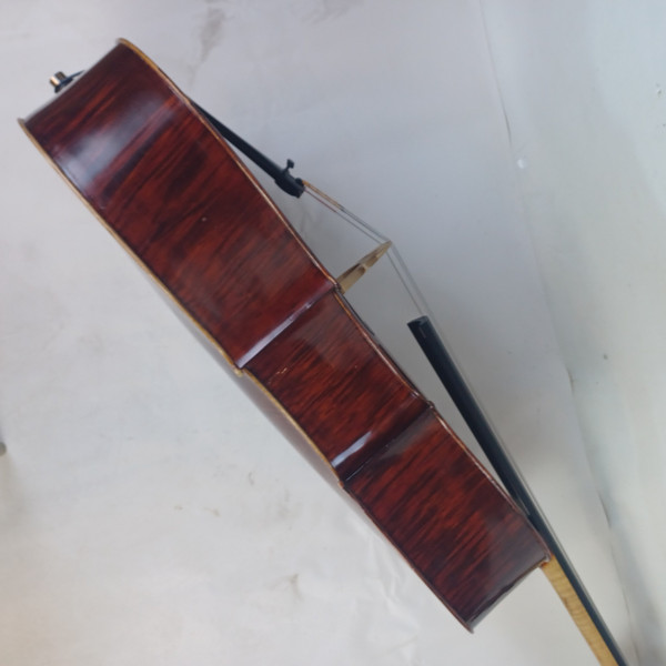 Johannes Kohr K-500 2001 Cello 4/4 +Case Highly Flamed Maple Back / Spruce Top