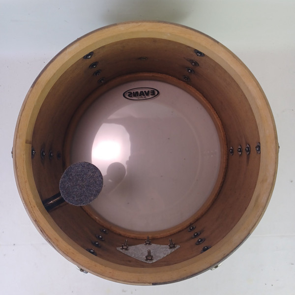 WFL Ludwig 9x13"White Marine Pearl Tom Drum Vintage WMP 3p Mahogany Nickel-Brass