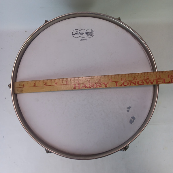 WFL Ludwig 9x13"White Marine Pearl Tom Drum Vintage WMP 3p Mahogany Nickel-Brass