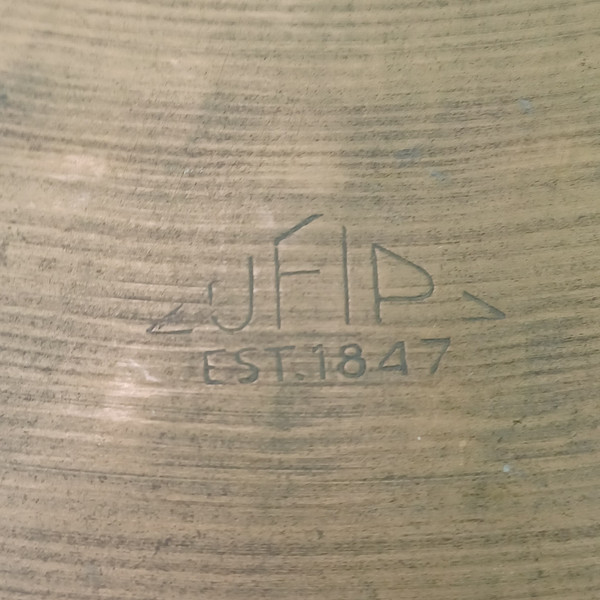 *UFIP 14" 1108g/1120g 60s Hi-Hats Cymbals Set Italy Vintage B20 Bronze Italian