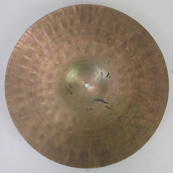 *UFIP 14" 1108g/1120g 60s Hi-Hats Cymbals Set Italy Vintage B20 Bronze Italian