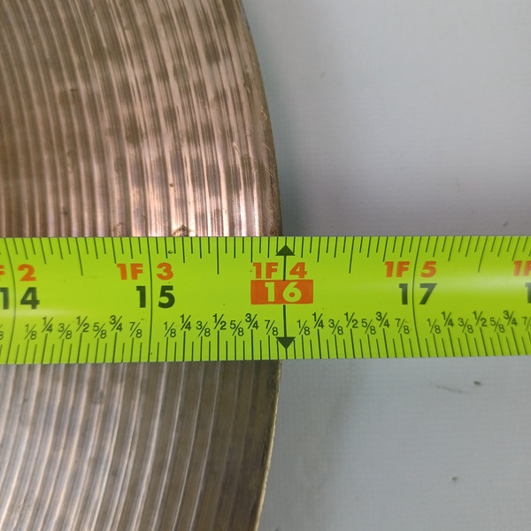 *Sabian 16" AA Crash/Ride Cymbal 1692g Heavy B20 Bronze Canada Vintage 80s