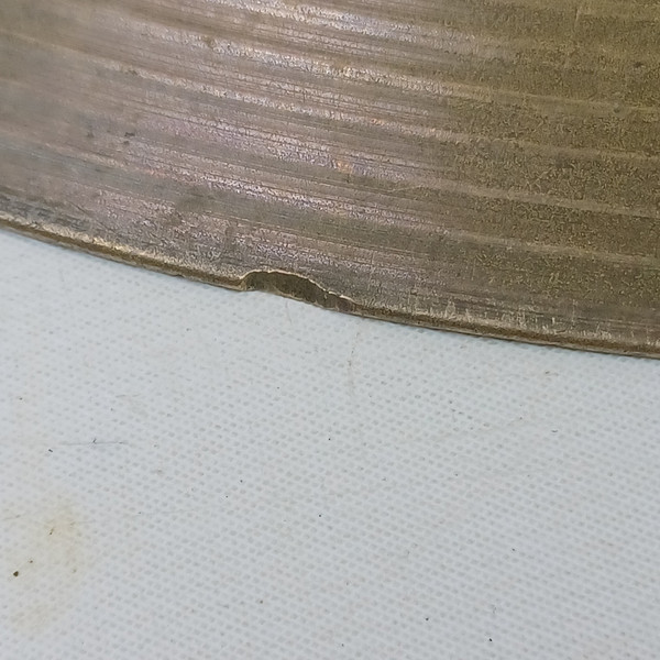 *Sabian 16" AA Crash/Ride Cymbal 1692g Heavy B20 Bronze Canada Vintage 80s