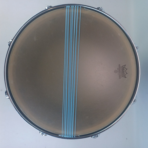 WFL Drums 12x15"Marching Snare Drum Blue Sparkle Chrome Ludwig 3ply African Mh50
