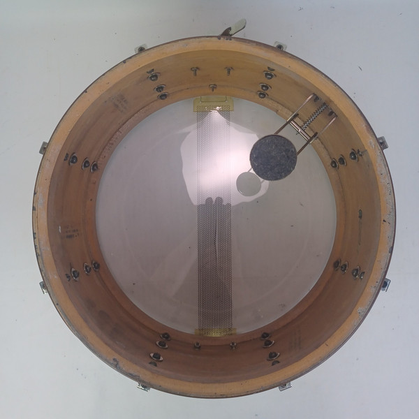 Leedy 6.5x14"June41 Natural 3Ply Maple/Nickel-Brass Broadway Standard Snare Drum