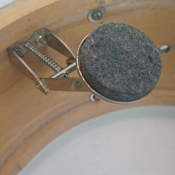 Leedy 6.5x14"June41 Natural 3Ply Maple/Nickel-Brass Broadway Standard Snare Drum