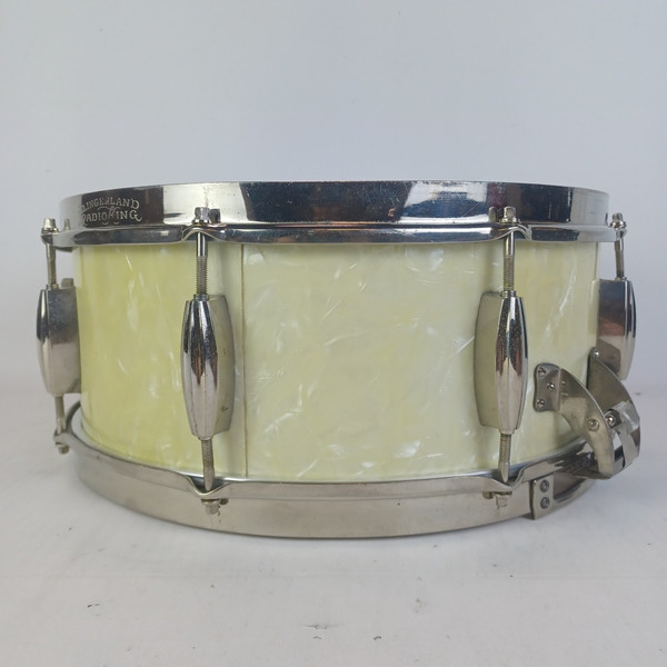 Slingerland 40s WMP 6x14"Radio King 1Ply Solid Maple Snare Drum Cloud Badge USA