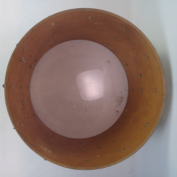 Yamaha 14x22MB822U "QP-6368"Bass Drum 12Lug White Wrap Japan Vintage 80s Marcher