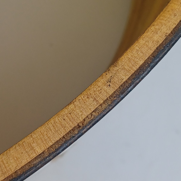 Leedy 12x24"Bass Drum Vintage 30s Elkhart,IN Era Mahogany/Poplar+3 Maple ReRings