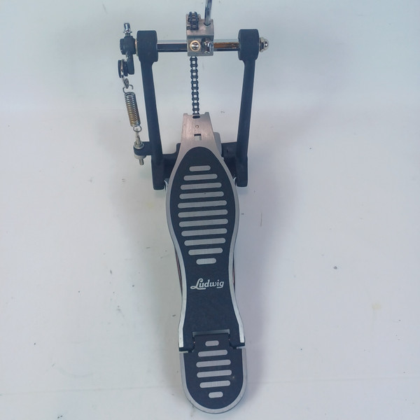 Ludwig Chain-Drive Single-Spring Bass Drum Kick Pedal Black/Aluminum Script