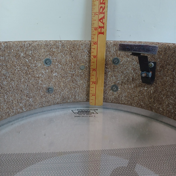 Ludwig Rocker 8Lug Snare Drum#6202064 5x14"Vintage Chrome Over Wood 5Ply Black/W