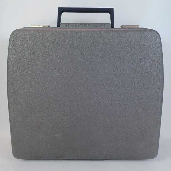 Slingerland 6.5x14" Hard Shell Molded Plastic Snare Drum Case Stick/Stand 60-70s