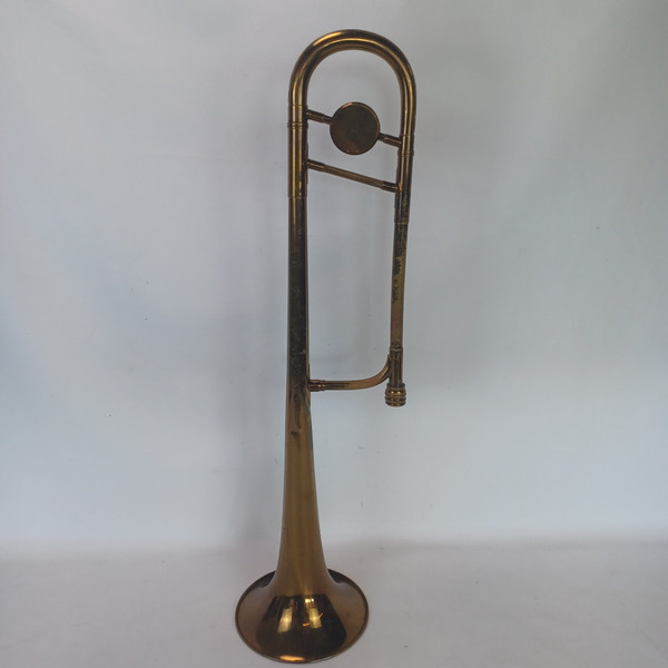 Gretsch Pathfinder Brass Trombone 40-50+Slider+Hard Shell Blue Fabric-Lined Case