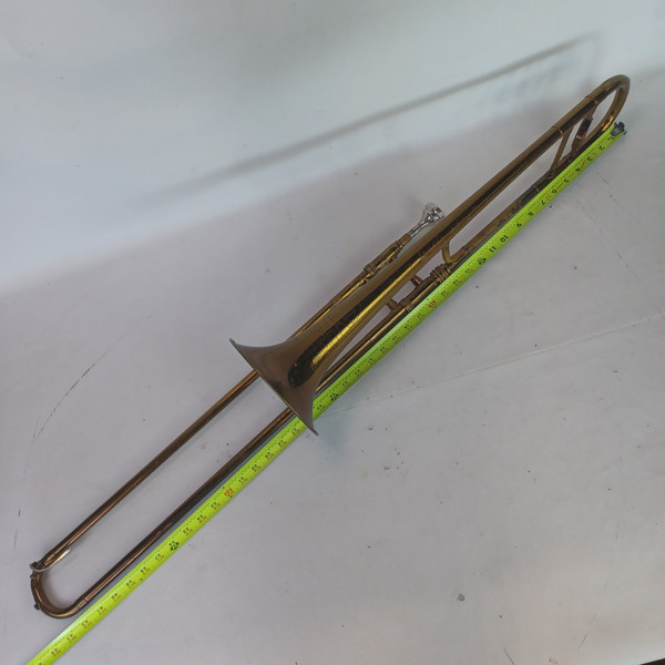 Gretsch Pathfinder Brass Trombone 40-50+Slider+Hard Shell Blue Fabric-Lined Case